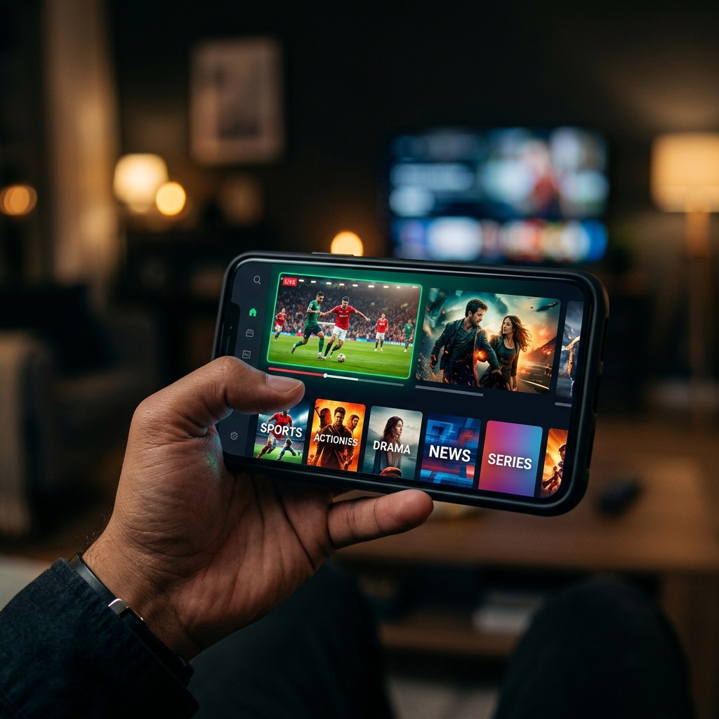 IPTV sur Android et iPhone